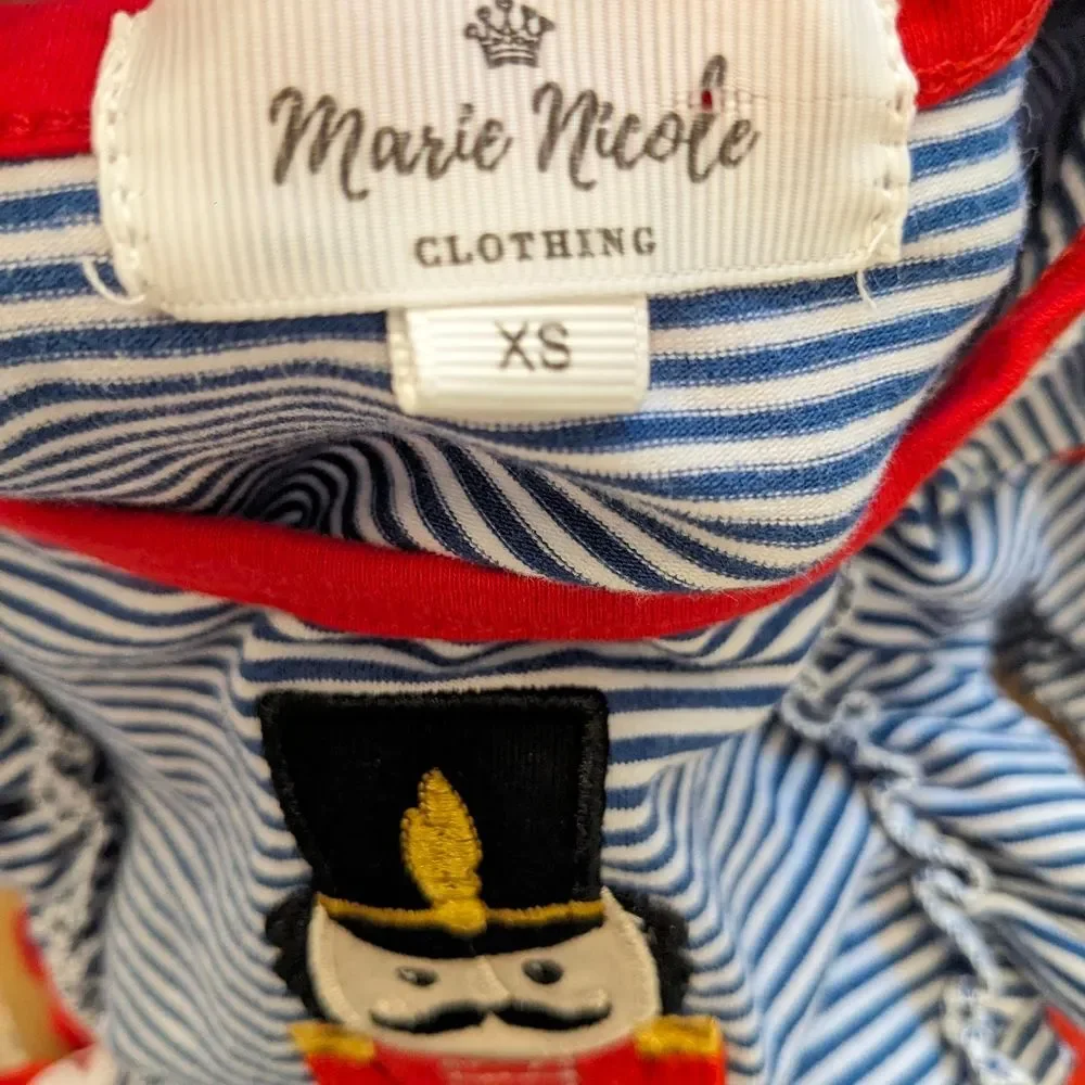 Marie Nicole Christmas Nutcracker Long Sleeve dress